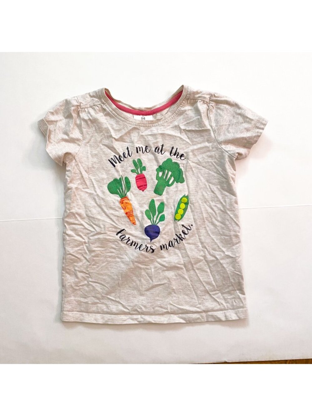 Hanna Andersson "Meet Me At the Farmers Market" Tee, Size 10